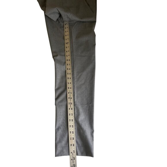 Ellen Tracy Gray Trouser Pants With Side Zipper, Size 6 - Picture 8 of 8